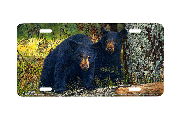 "Momma Bear Is Watching" - Decorative License Plate