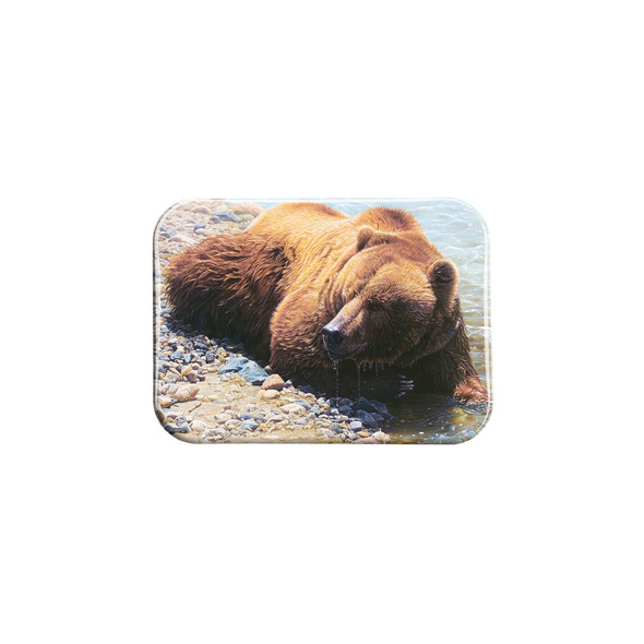 "Riverbank Refreshment" - 2.5" X 3.5" Rectangle Fridge Magnets