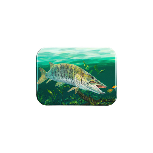 "Muskie Madness" - 2.5" X 3.5" Rectangle Fridge Magnets