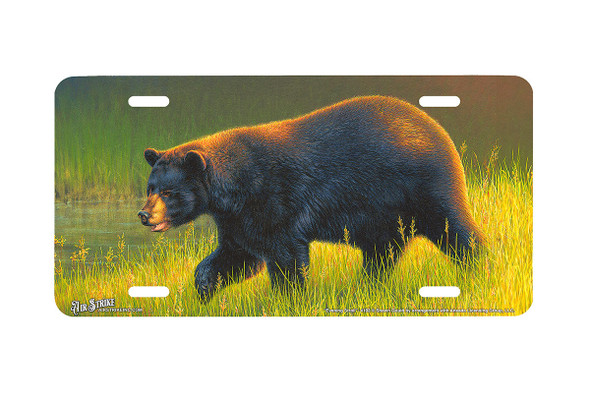 "Evening Stroll" - Decorative License Plate