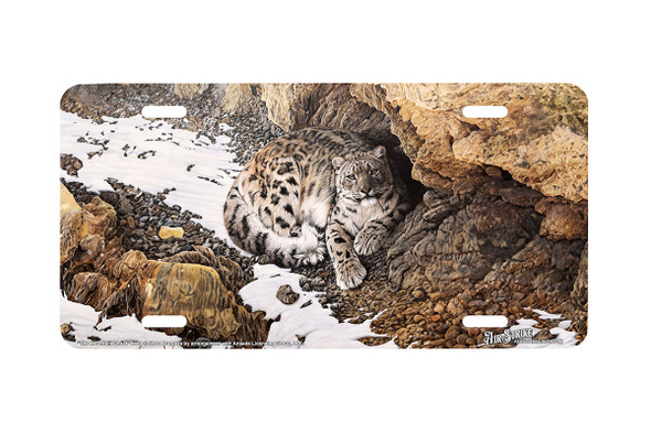 "The Mountain Ghost"- Decorative License Plate