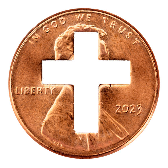 Shiny Cross Pennies from Heaven – Perfectly Cut Cross Pennies