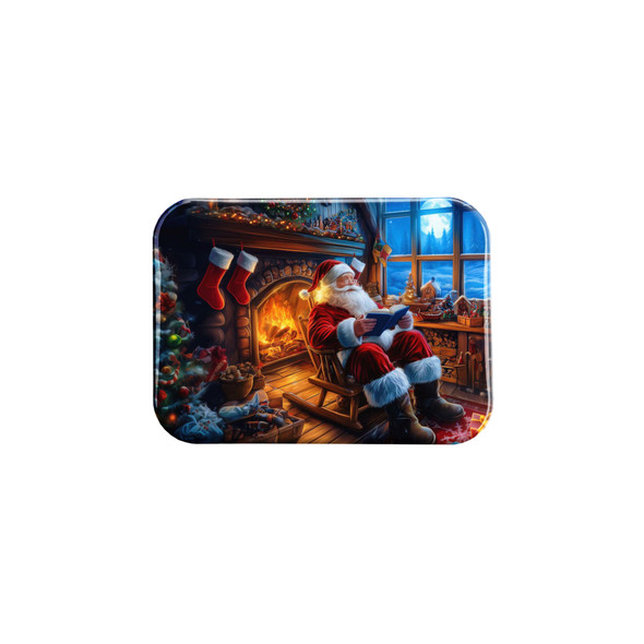 Santas Toy Workshop Magnet – 2.5" x 3.5" Rectangle Fridge Magnet