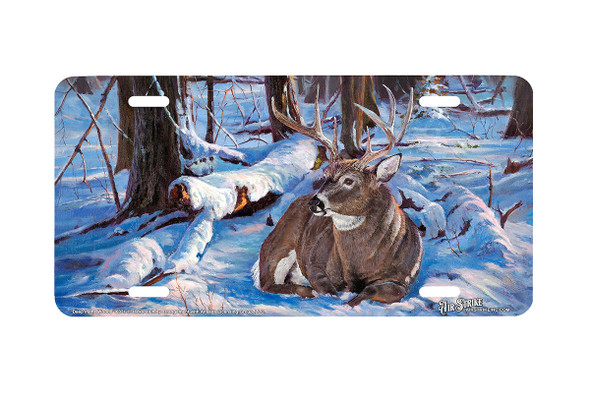 "Deep In The Woods" - Decorative License Plate