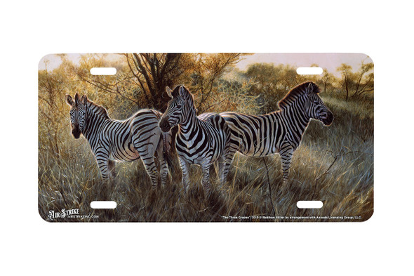 "The Three Graces" - Decorative License Plate