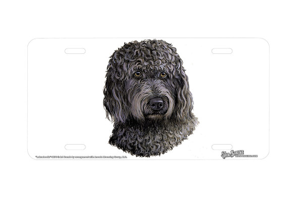 "Labradoodle" - Decorative License Plate