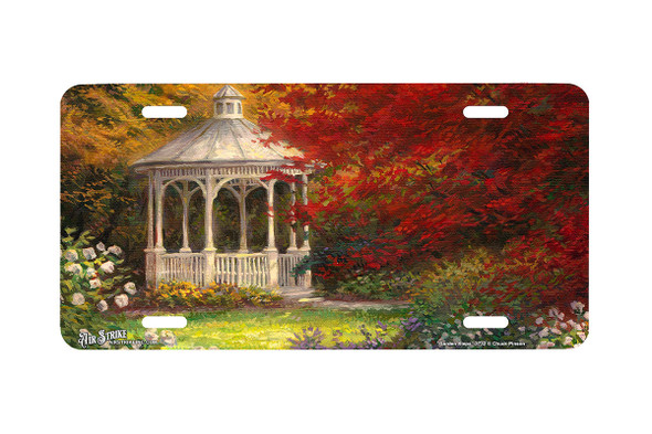 "Garden Steps" - Decorative License Plate