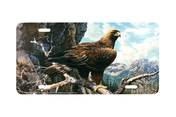 "On The Cliffs" - Decorative License Plate