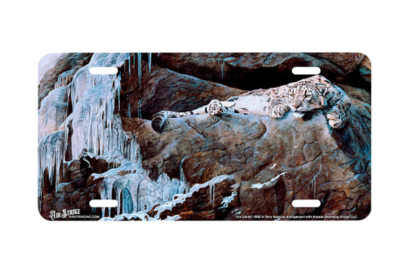 "Ice Castle" - Decorative License Plate