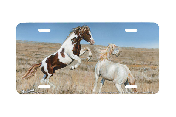 "Western Spirits" - Decorative License Plate