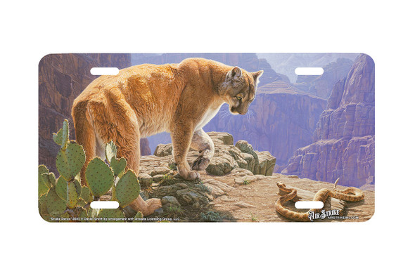 "Snake Dance" - Decorative License Plate