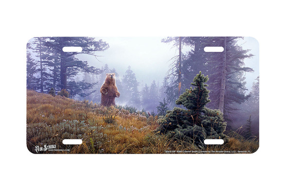 "Stand Off" - Decorative License Plate