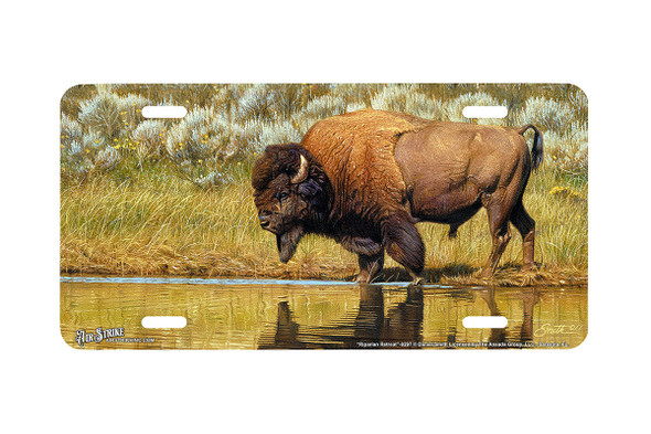 "Riparian Retreat" - Decorative License Plate