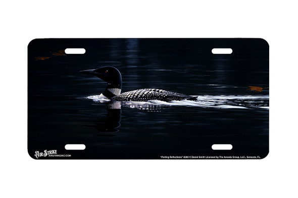 "Parting Reflections" - Decorative License Plate