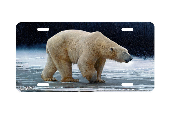 "Polar Patriarch" - Decorative License Plate