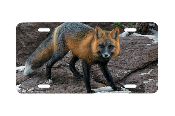 "Crossfire" - Decorative License Plate