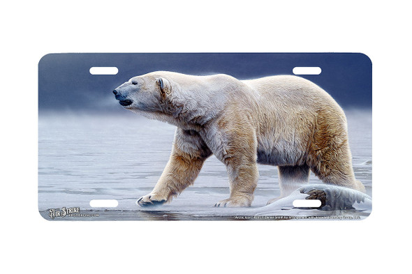 "Arctic Icon" - Decorative License Plate