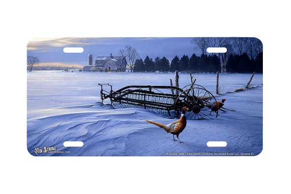 "Windswept" - Decorative License Plate