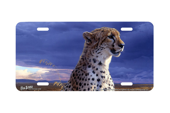 "African Tempest " - Decorative License Plate