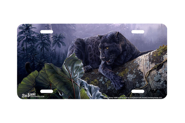 "African Ebony " - Decorative License Plate