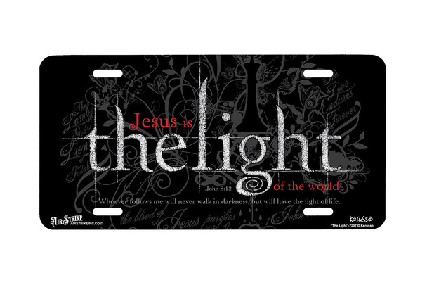 "The Light" - Decorative License Plate