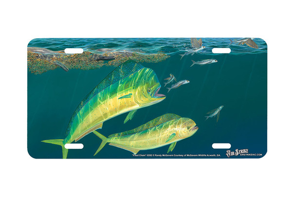 "Dolphins" - Decorative License Plate