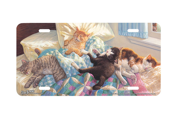 "Bedfellows" - Decorative License Plate