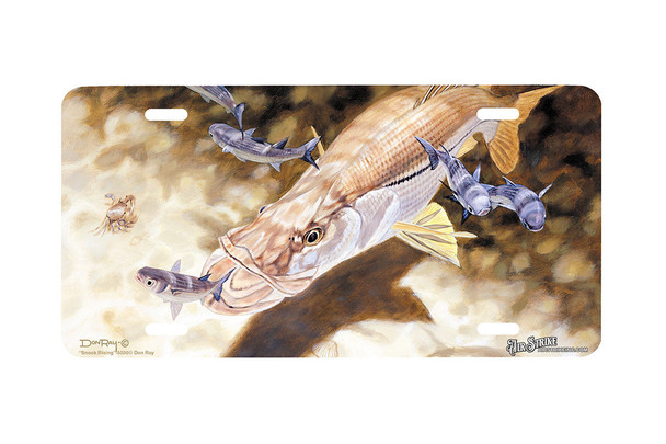 "Snook Rising" - Decorative License Plate