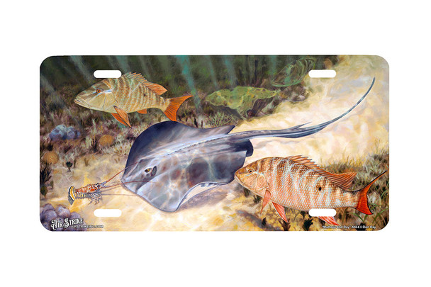 "Muttons Ray" - Decorative License Plate