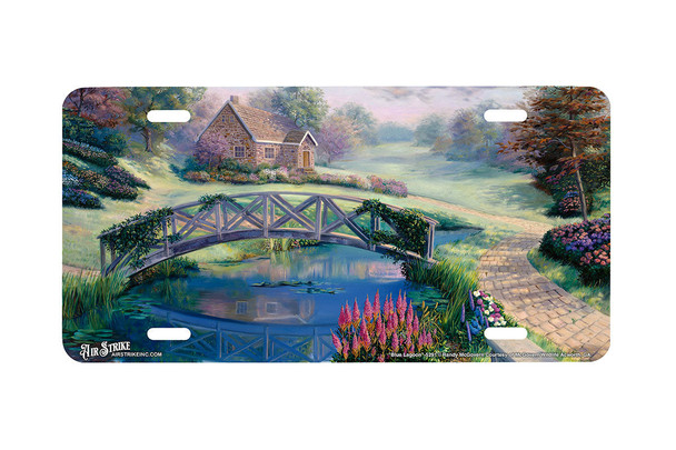 "Blue Lagoon" - Decorative License Plate