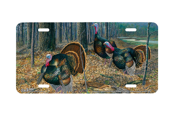 "Riding The Coattails" - Decorative License Plate