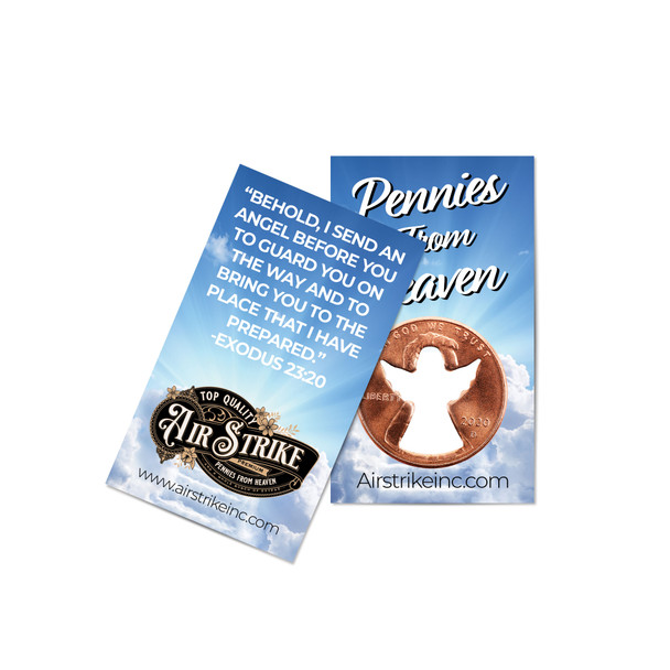 Angel Pennies From Heaven Card - Guard