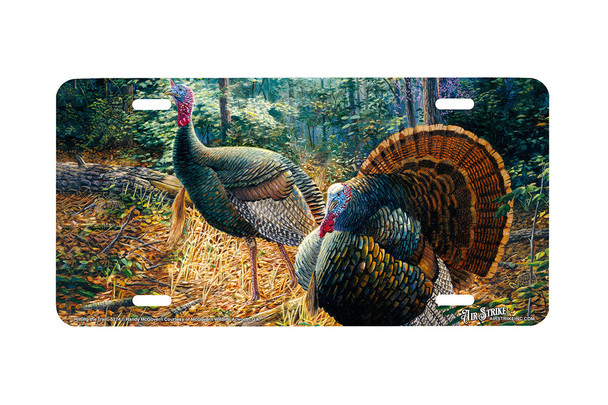 "Hitting The Trail" - Decorative License Plate