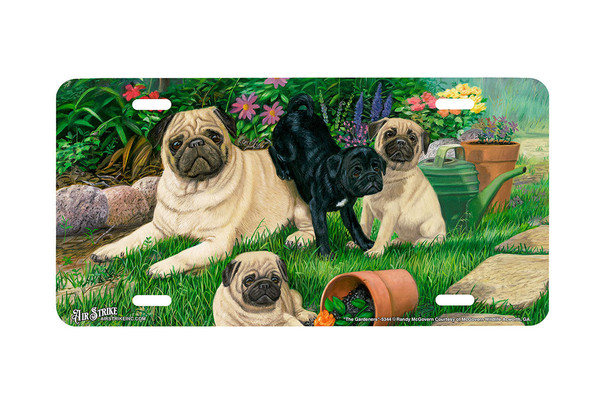 "The Gardeners" - Decorative License Plate