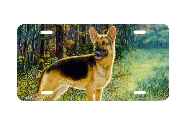 "Guardian Angel" - Decorative License Plate