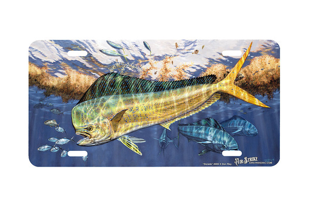 "Dorado" - Decorative License Plate