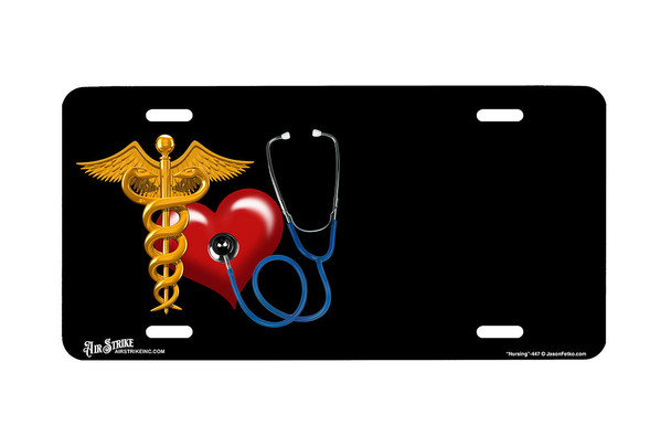 "Nursing" - Decorative License Plate