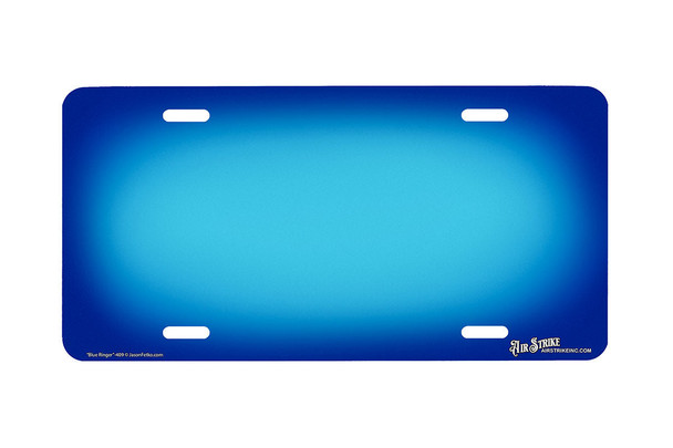 "Blue Ringer" - Decorative License Plate