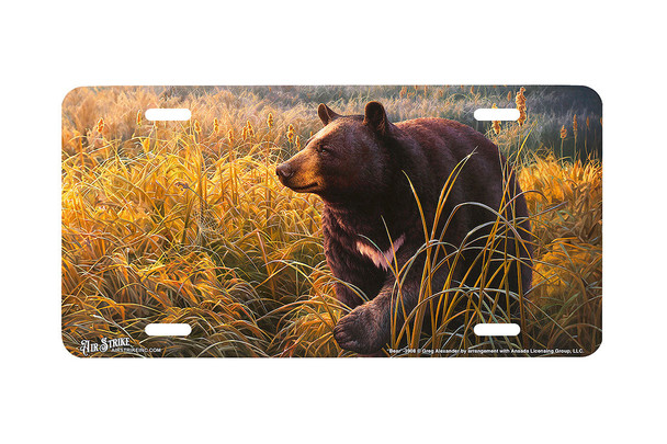 "Bear" - Decorative License Plate