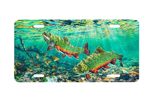 "River Light" - Decorative License Plate