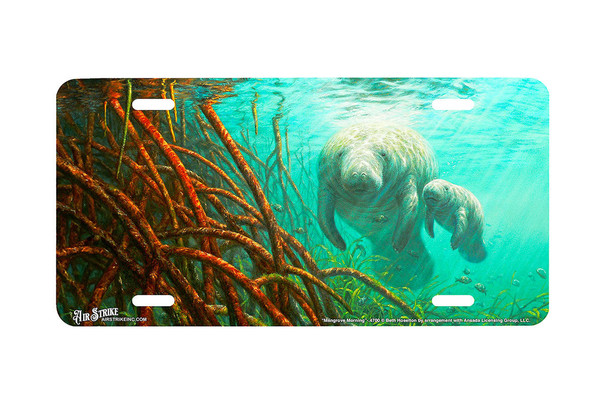 "Mangrove Morning" - Decorative License Plate