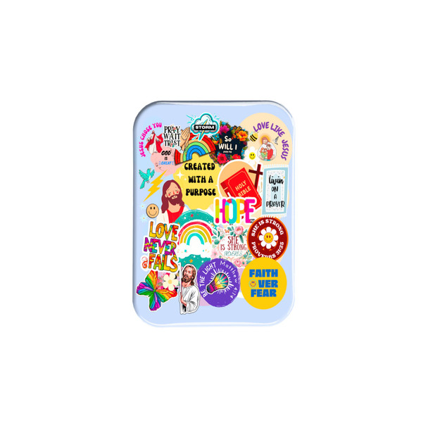 "Stickers" - 2.5" X 3.5" Rectangle Fridge Magnets