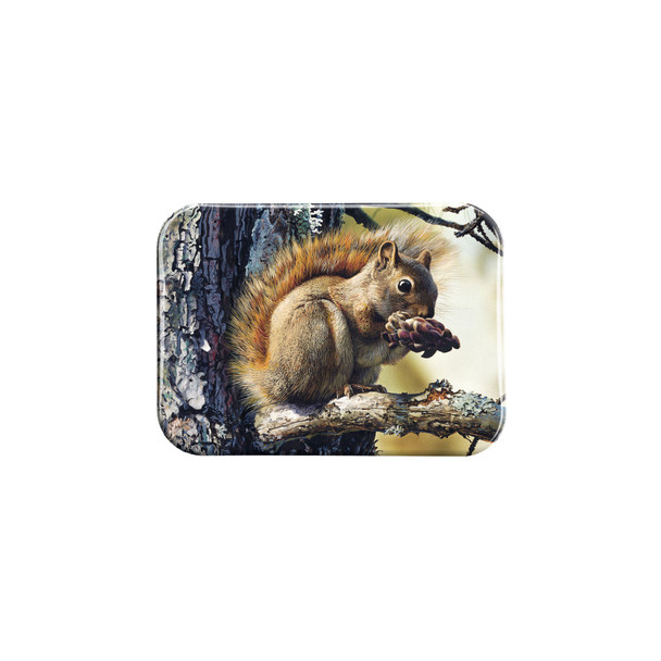 "Picnic Perch" - 2.5" X 3.5" Rectangle Fridge Magnets