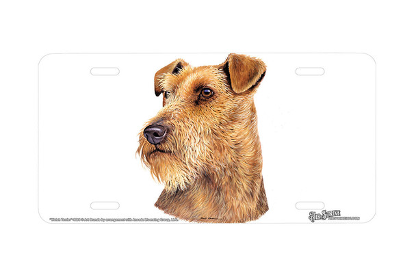 "Welsh Terrier" - Decorative License Plate