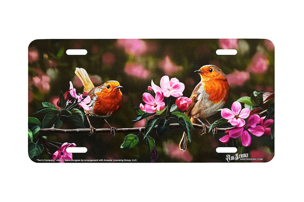 "Two's Company"- Decorative License Plate