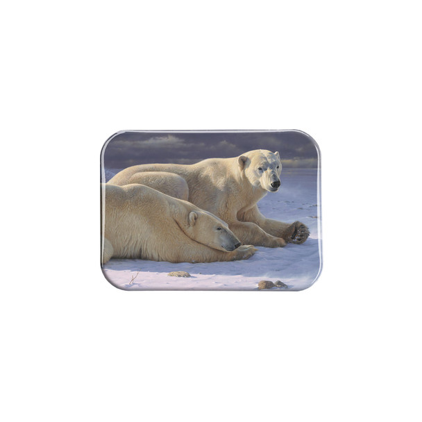 "Polar Repose" - 2.5" X 3.5" Rectangle Fridge Magnets