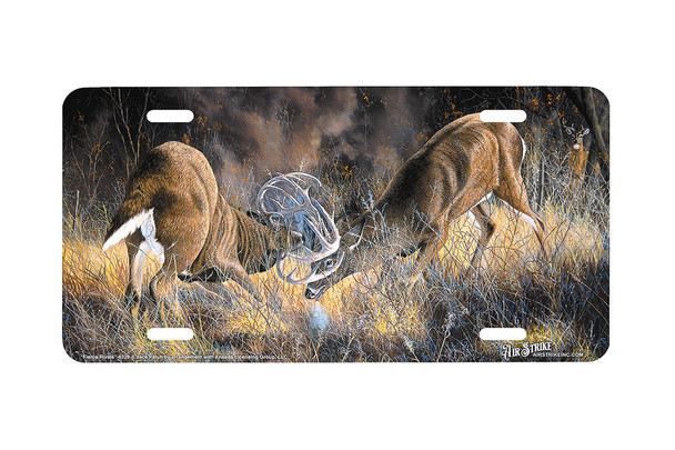 "Fierce Rivals" - Decorative License Plate