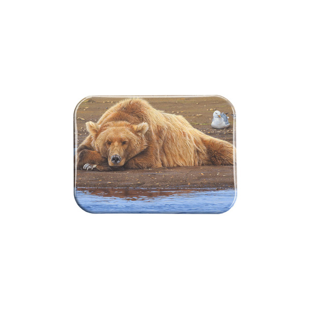 "Riverside Siesta" - 2.5" X 3.5" Rectangle Fridge Magnets