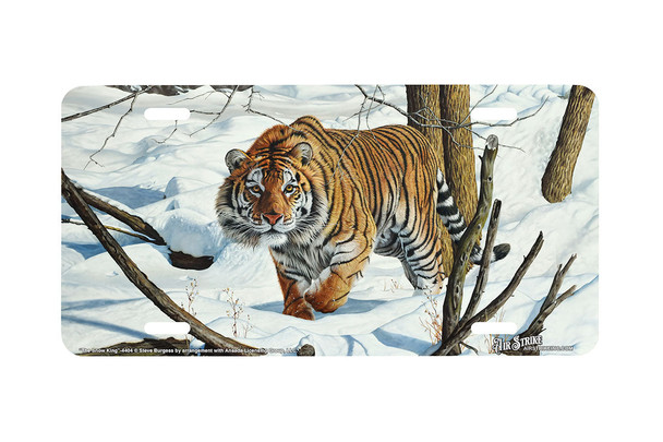 "The Snow King"- Decorative License Plate