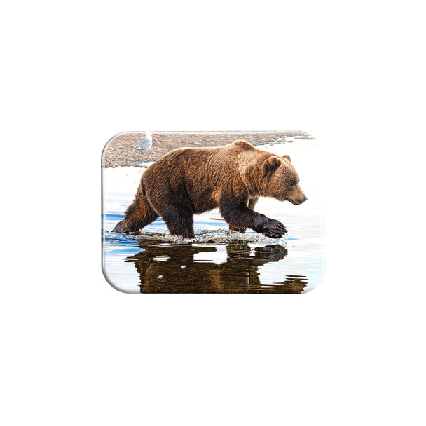 "Kodiak Collaboration" - 2.5" X 3.5" Rectangle Fridge Magnets